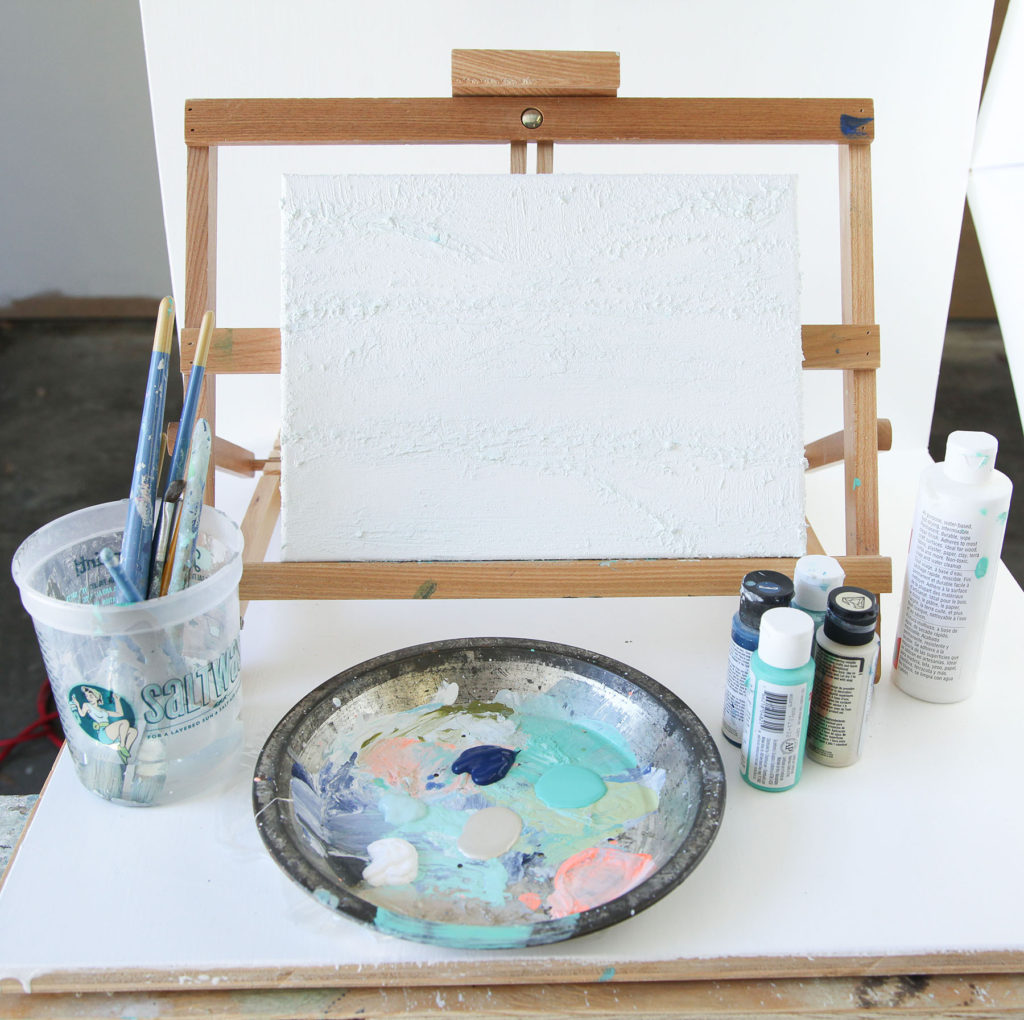 Make your art "wall worthy" with Saltwash® Saltwash Paint Additive