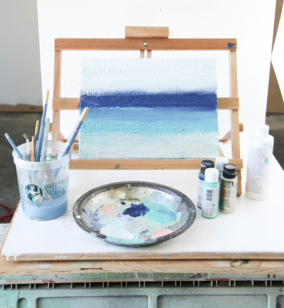 Make your art "wall worthy" with Saltwash® Saltwash Paint Additive